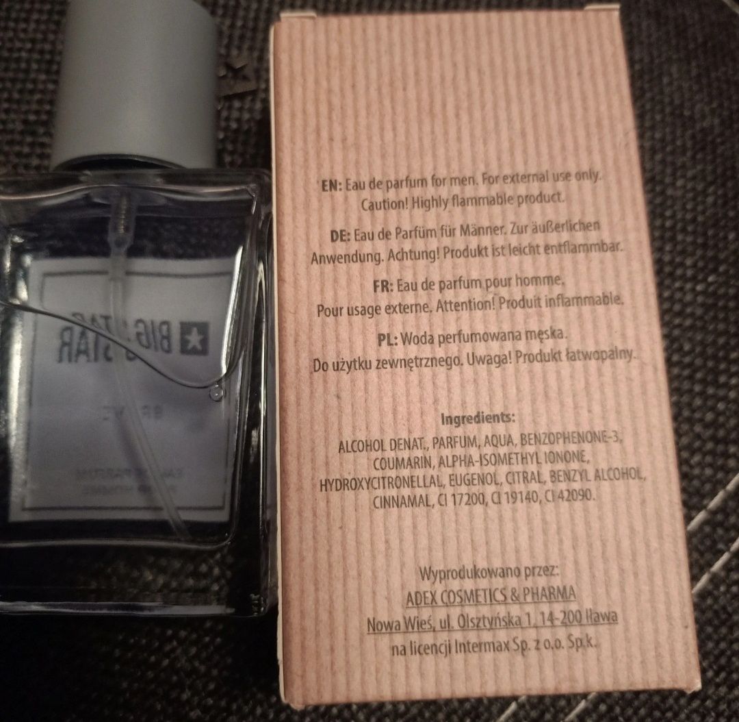 Woda perfumowana męska Big Star