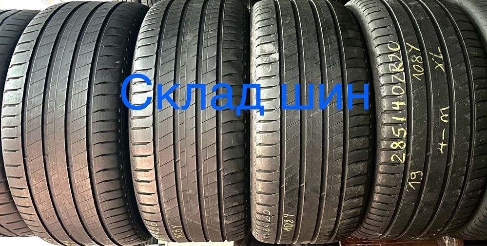 Шины б.у. лето 285/40 R20 Michelin Latitude Sport 3 склад резины