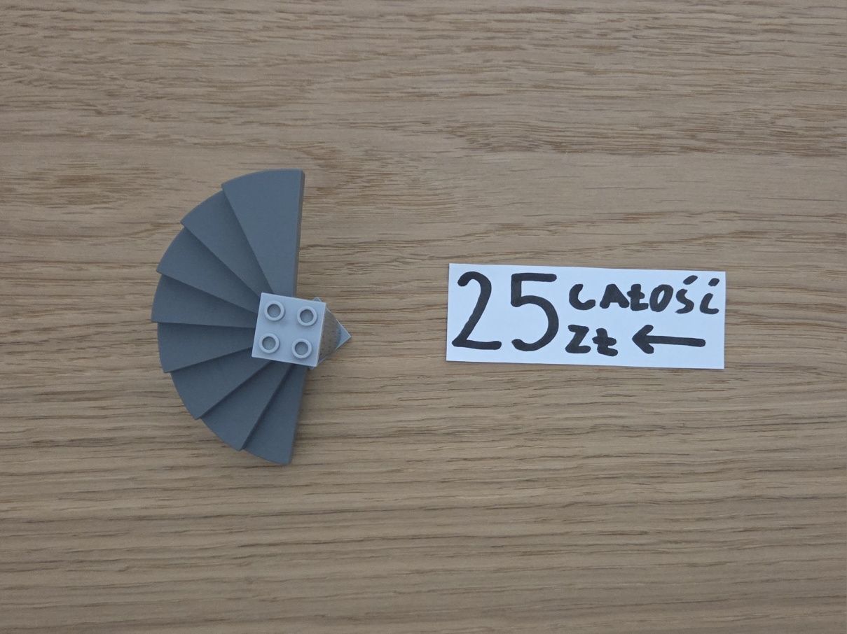 Lego orginalne elementy skały rośliny