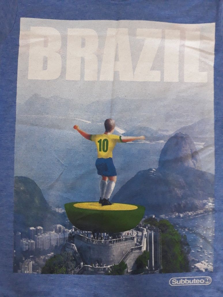 Koszulka młodzieżowa bluzka T-shirt Subbuteo Brazil roz S