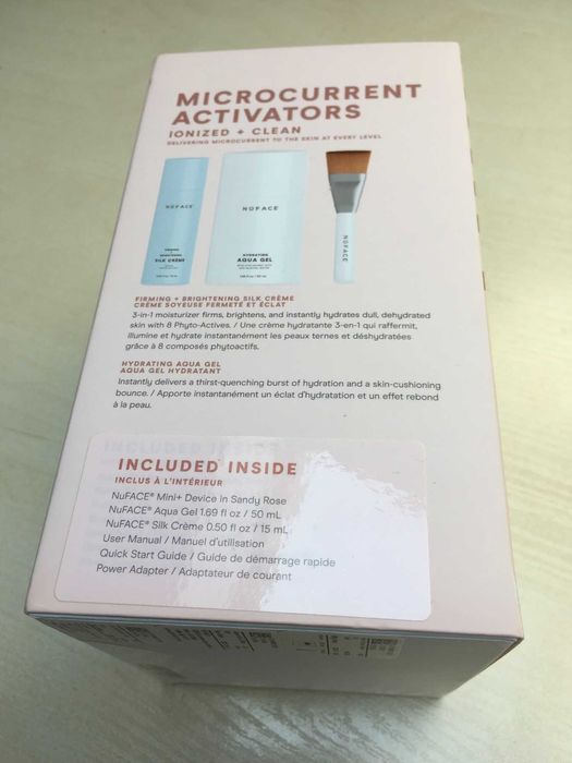 Новый NuFACE Mini+ Оригинал Facial Toning Device Микротоки лица