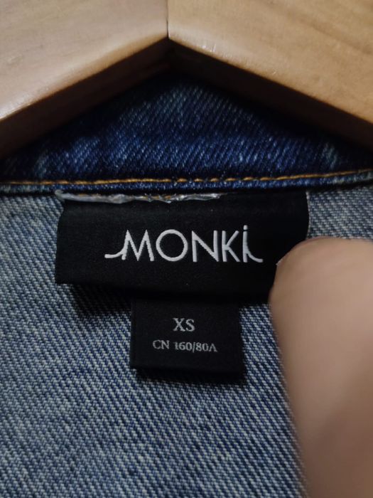 Katana kurtka jeansowa jeans dżins damska Monki S classic sport retro