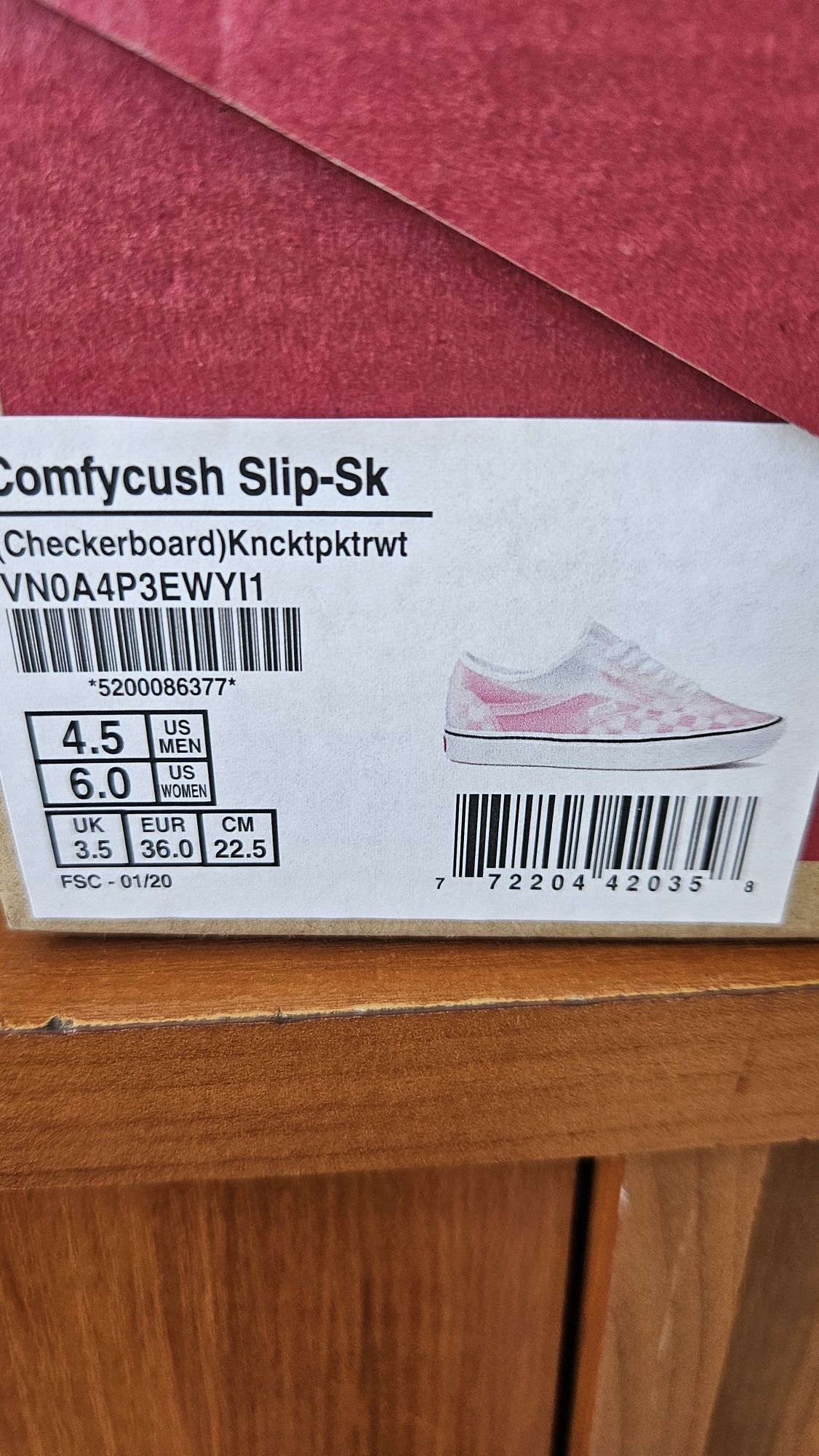 Vans comfycush slip-sk