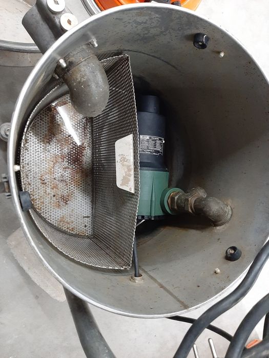 Odkurzacz do wody szlamu ścieru HUSQVARNA W250p pompa do opróżniania