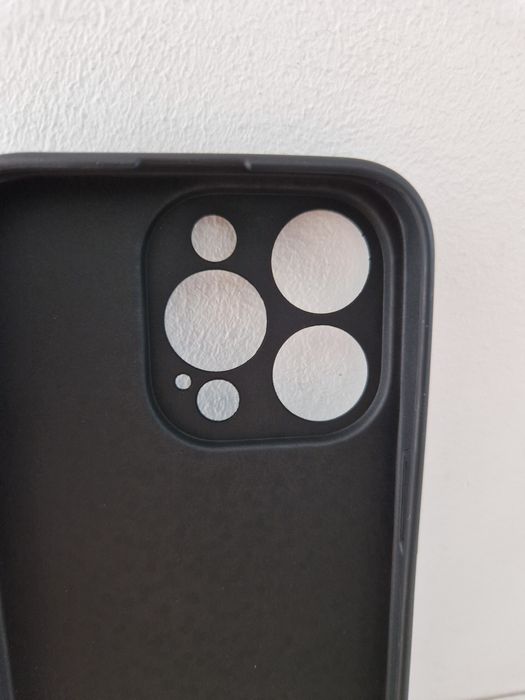 Back Case MATT do IPHONE 15 PRO Czarny