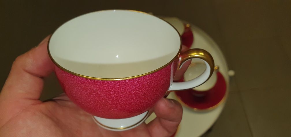 Filiżanki angielskie do kawy Wedgwood