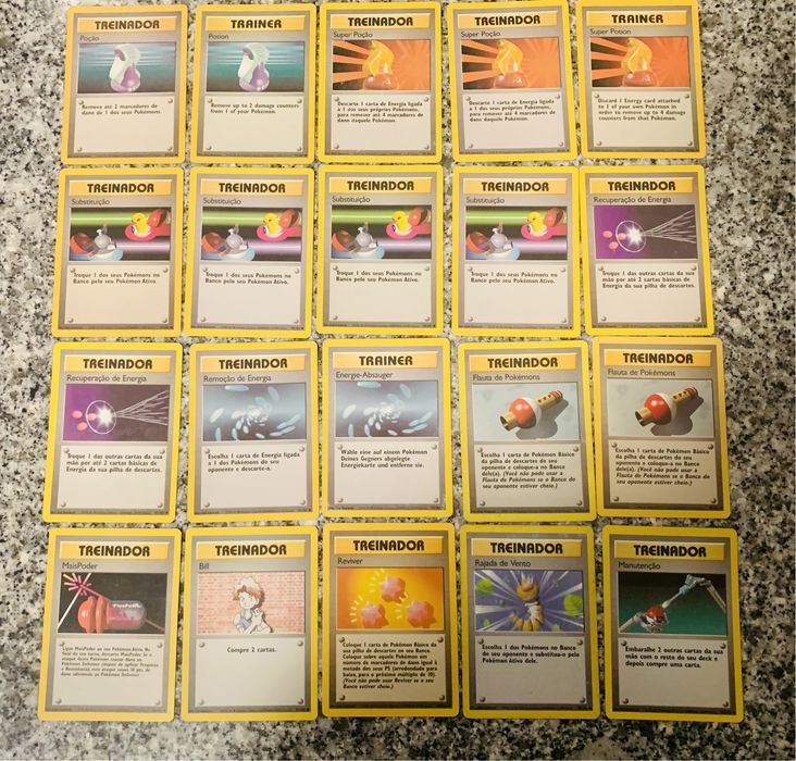 Cartas Pokémon Base Set