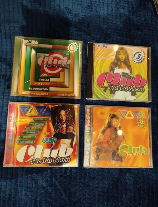 Zestaw 4szt płyt CD Viva Club Rotation poszukiwane i rzadkie
