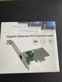 Адаптер мережевий Gembird Gigabit Ethernet PCI-Express (новий)