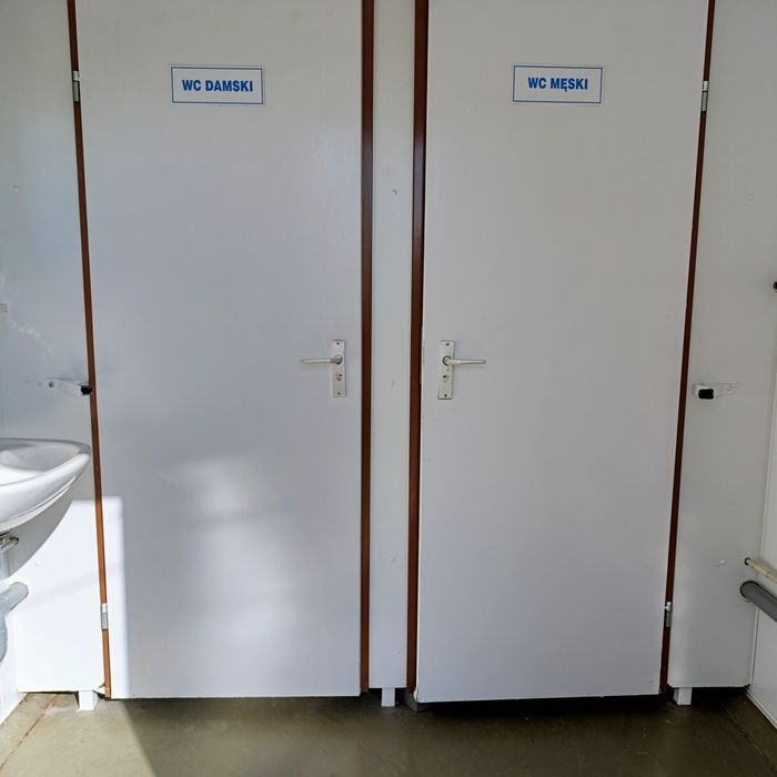 Kontener sanitarny, toaleta