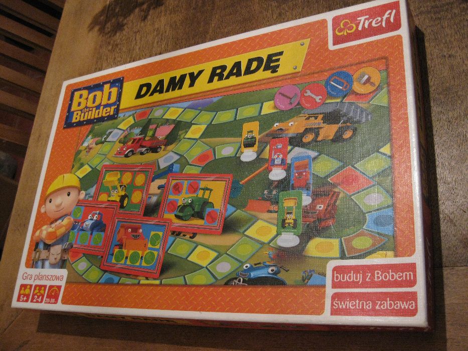 Gra Bob Budowniczy -świetna planszówka dla 5-8 latków