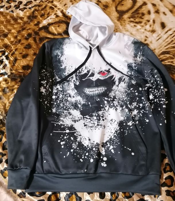 Худи 3D с принтом на тему Аниме