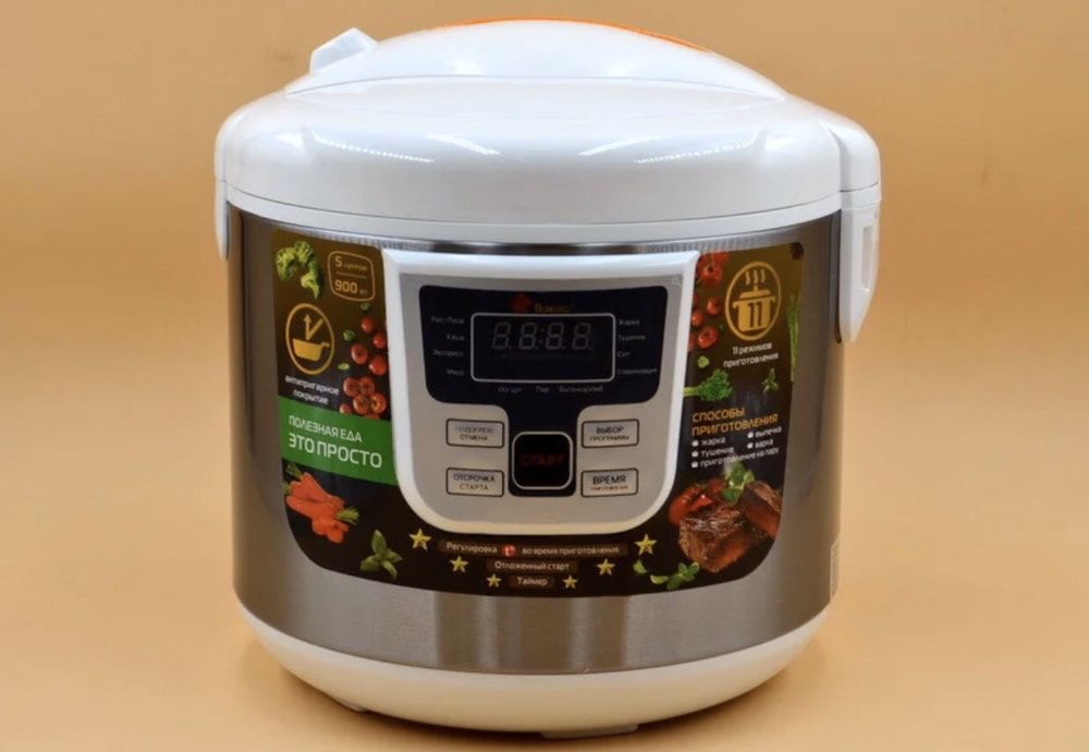 Новая Мультиварка Domotec Ms 7724 / 5 л / пароварка домотек