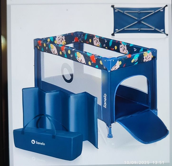 Cama de viagem de criança