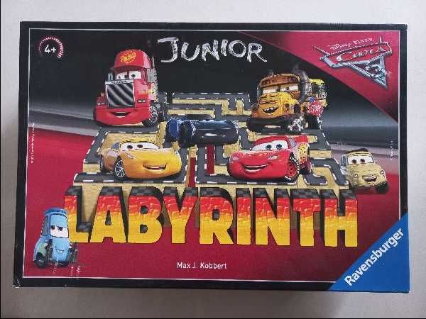 Gra planszowa junior labyrinth cars labirynt auta 3