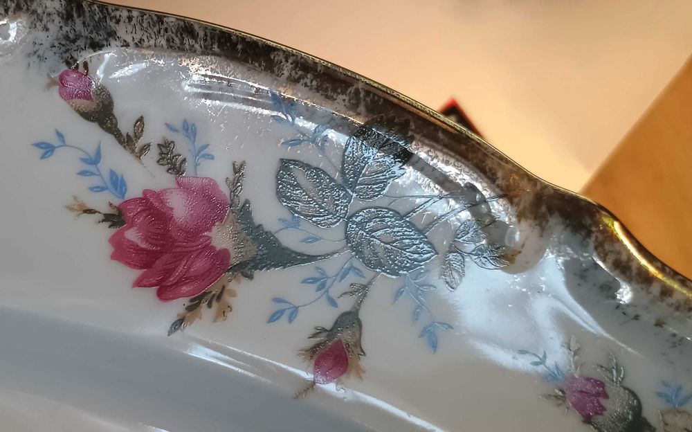 Wielki półmisek Chodzież Iwona, prawie 40 cm