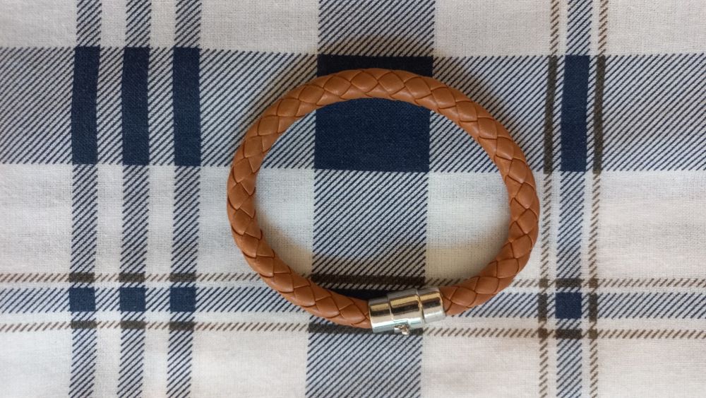 Pulseira homem entrelaçada