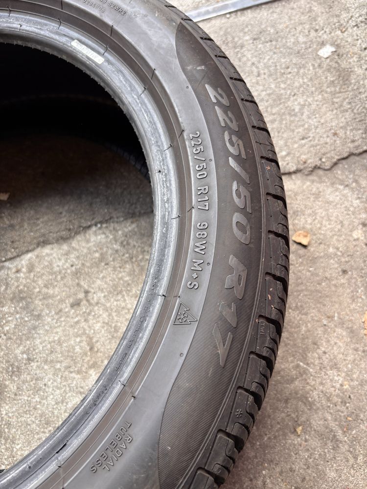 225/50/17 Pirelli Allseason 7,5 mm 2024r Opona pojedyncza jak nowa