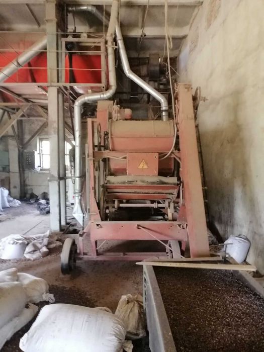 Цех крупяний крупорушка 1 тона крупи у зміну млин