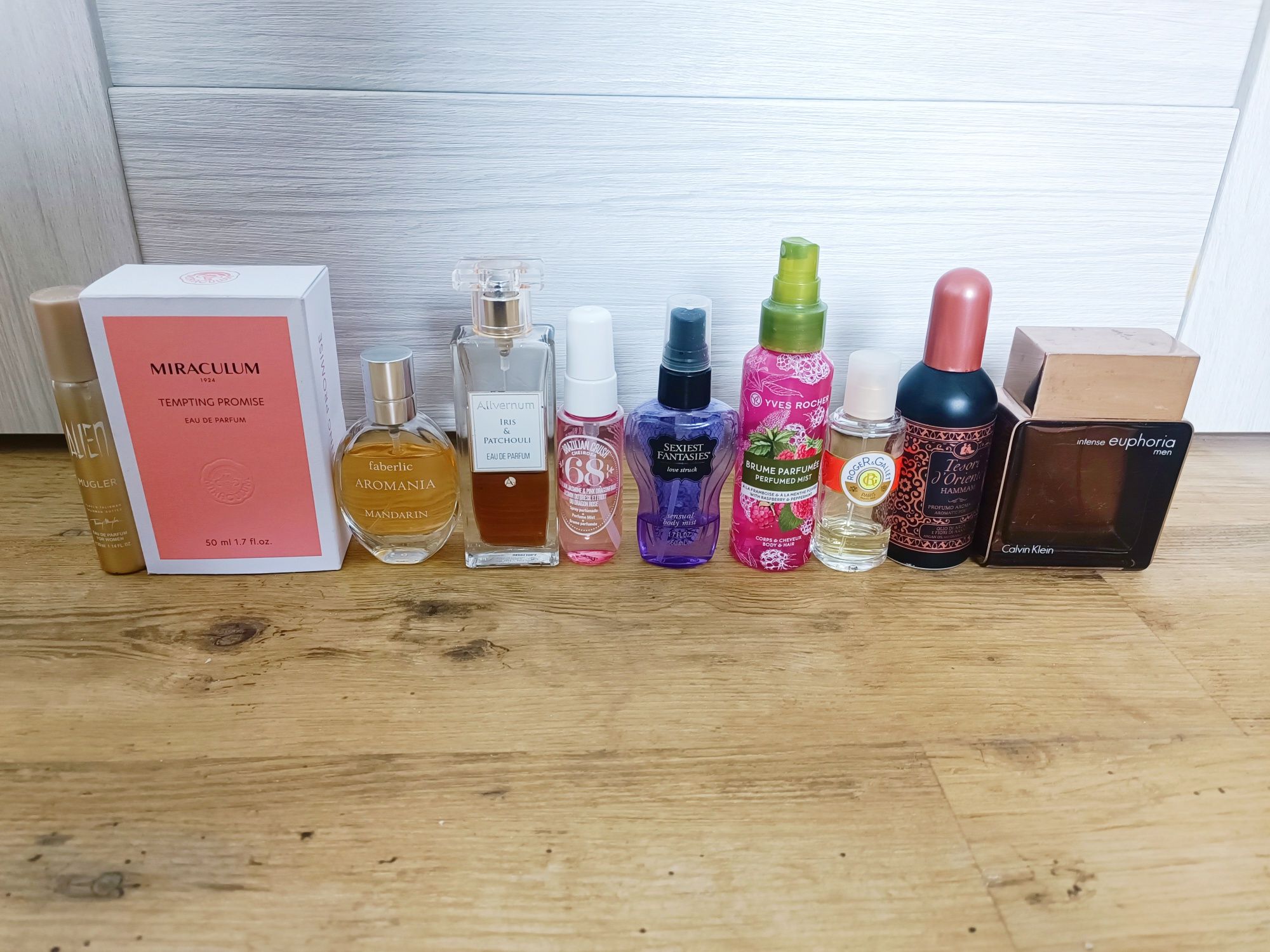 Zestaw perfum sol de janeiro 68 yves Rocher tesori calvin klein