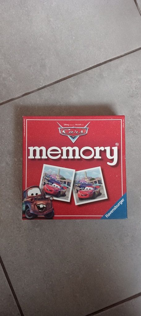 Gra memory bajka Auta Cara Disney Pixar