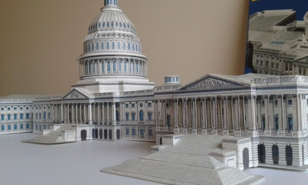 Congresso dos EUA feito à mão