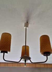 Lampa sufitowa PRL