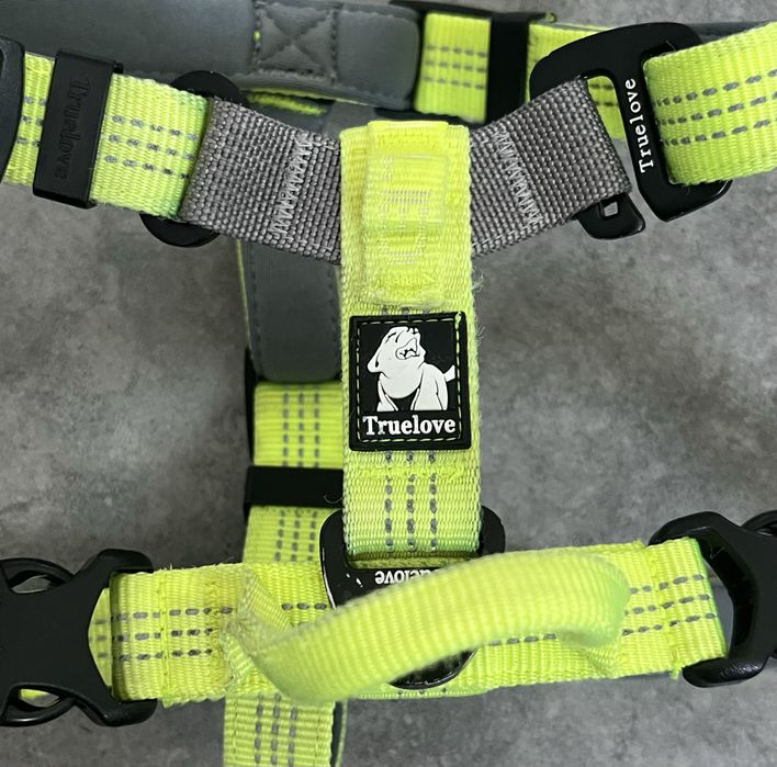 Lekkie szelki Guard Lumen Lite TrueLove neonowe żółte rozmiar S