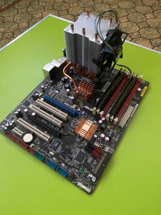 Комплект Asus P5KC + XEON E5450 + 8Gb