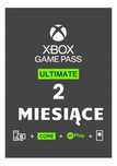 2 Miesiące Xbox Game Pass Ultimate / gra Xbox / EA Play / Core