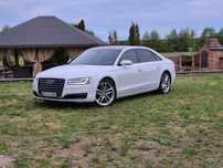 Audi A8 Audi A8L 3.0 TFSI 8HP Quattro Biała Perła MATRIX Masaże Bose 2015r