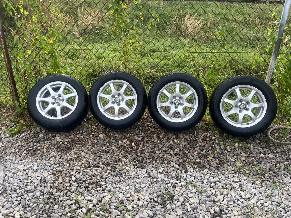 Kola zimowe alufelgi 5x108 215/60/16 Continental