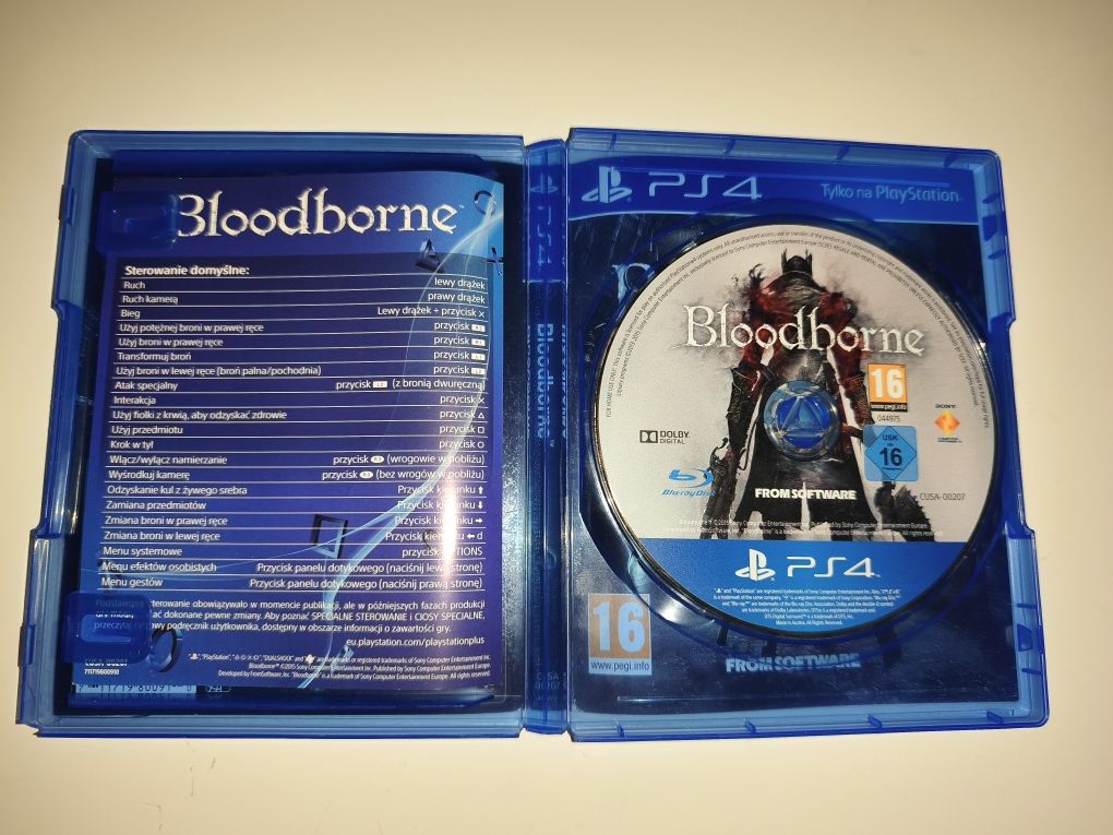 Gra Ps4 Bloodborne PL gry PlayStation 4 Sniper UFC Crash Mafia Syberia