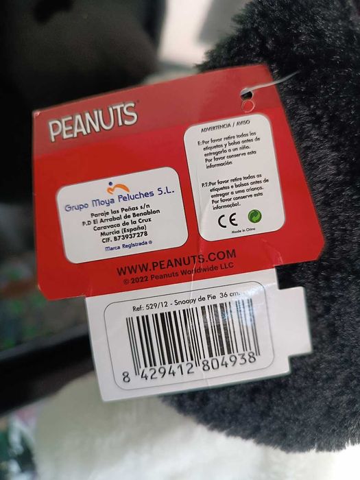 Novidade:Peluche Snoopy 36cm