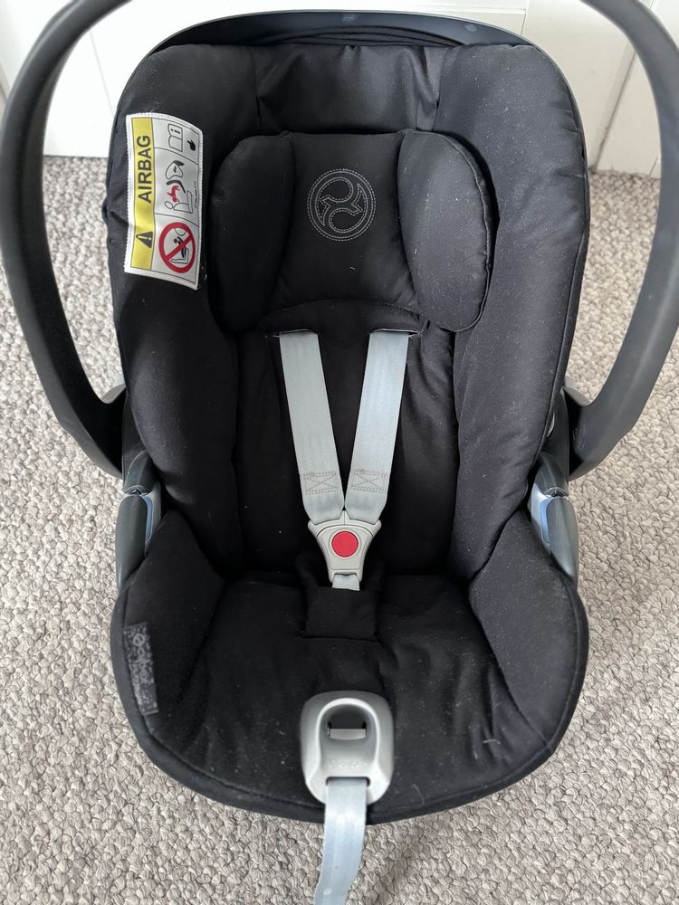 Komplet fotelik Cybex Sirona Z2 + nosidło Cybex + baza 360