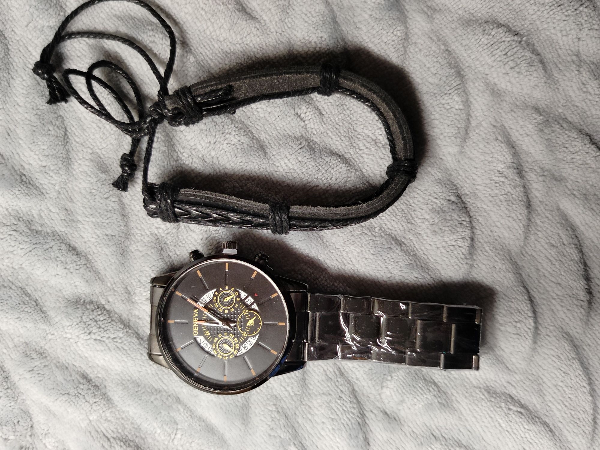Zegarek męski nowy bransoleta