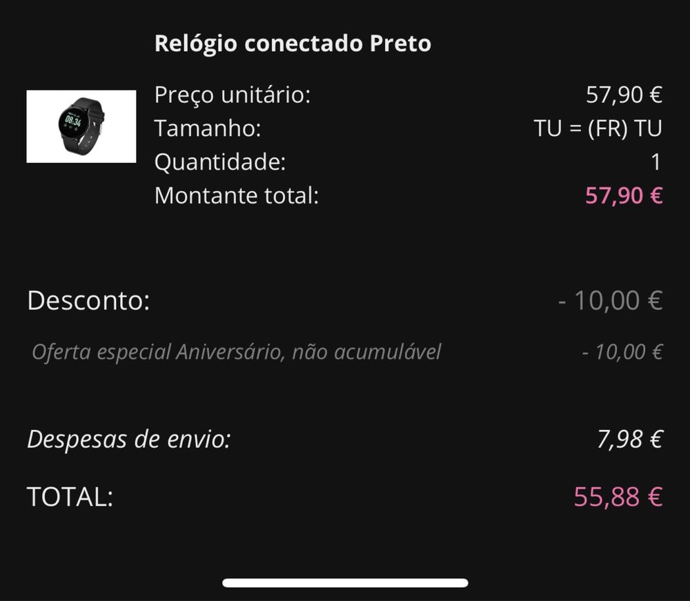 Relogio conectado