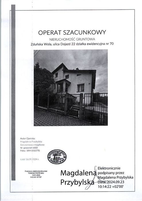 SYNDYK SPRZEDA dom w Zduńskiej Woli