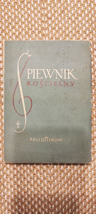 Stary Śpiewnik kościelny 1956 PRL