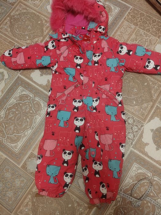 Зимовий комбінезон для дівчинки