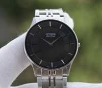 Мужские часы Citizen eco-drive stiletto saphire made in Japan