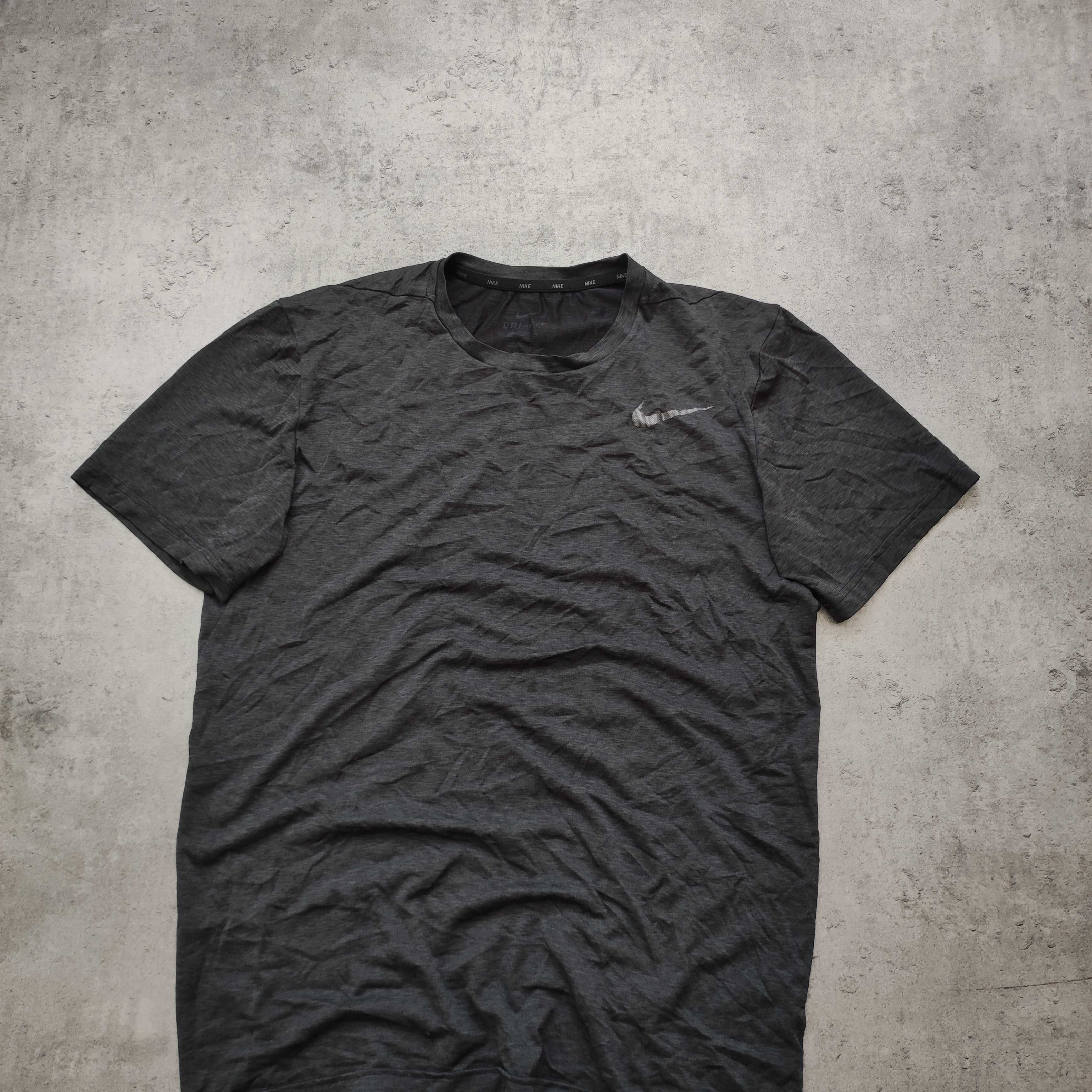 MĘSKA Koszulka Sportowa Trening GYM Siłownia Active Nike Dri-Fit