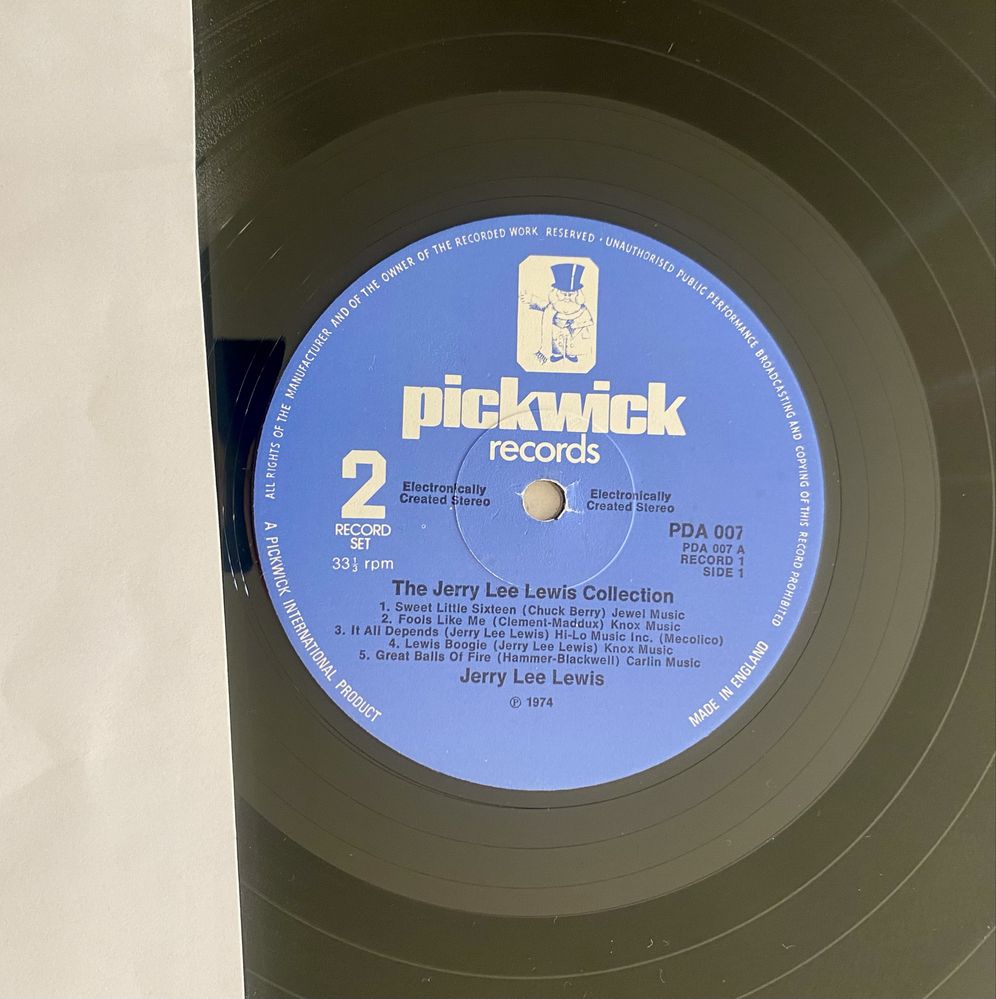 Jerry Lee Lewis Collection 2 Record Set