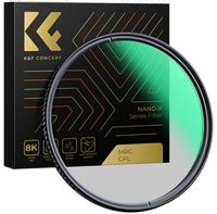 Поляризаційний фільтр K&F Concept CPL NanoX 49 52 55 58 62 67 72 77 82