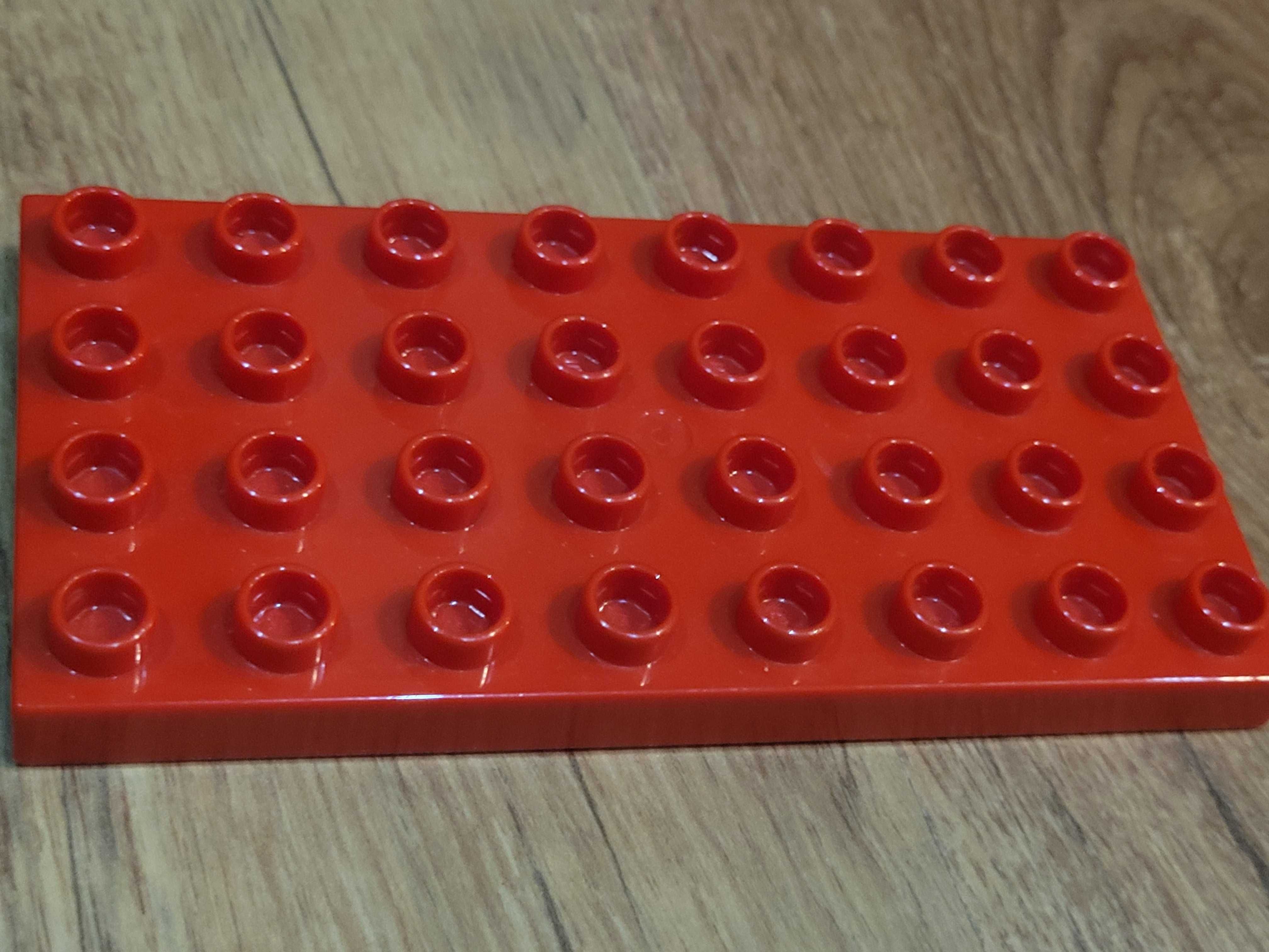Lego Duplo czerwona płytka