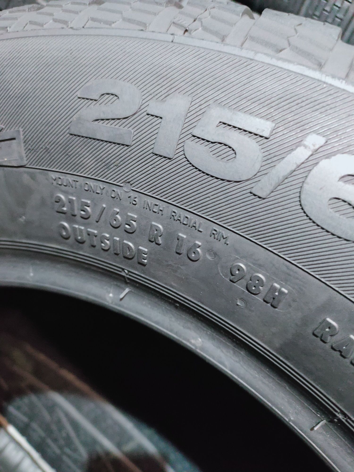215/65R16 Continental CrossContact 2013r 8mm