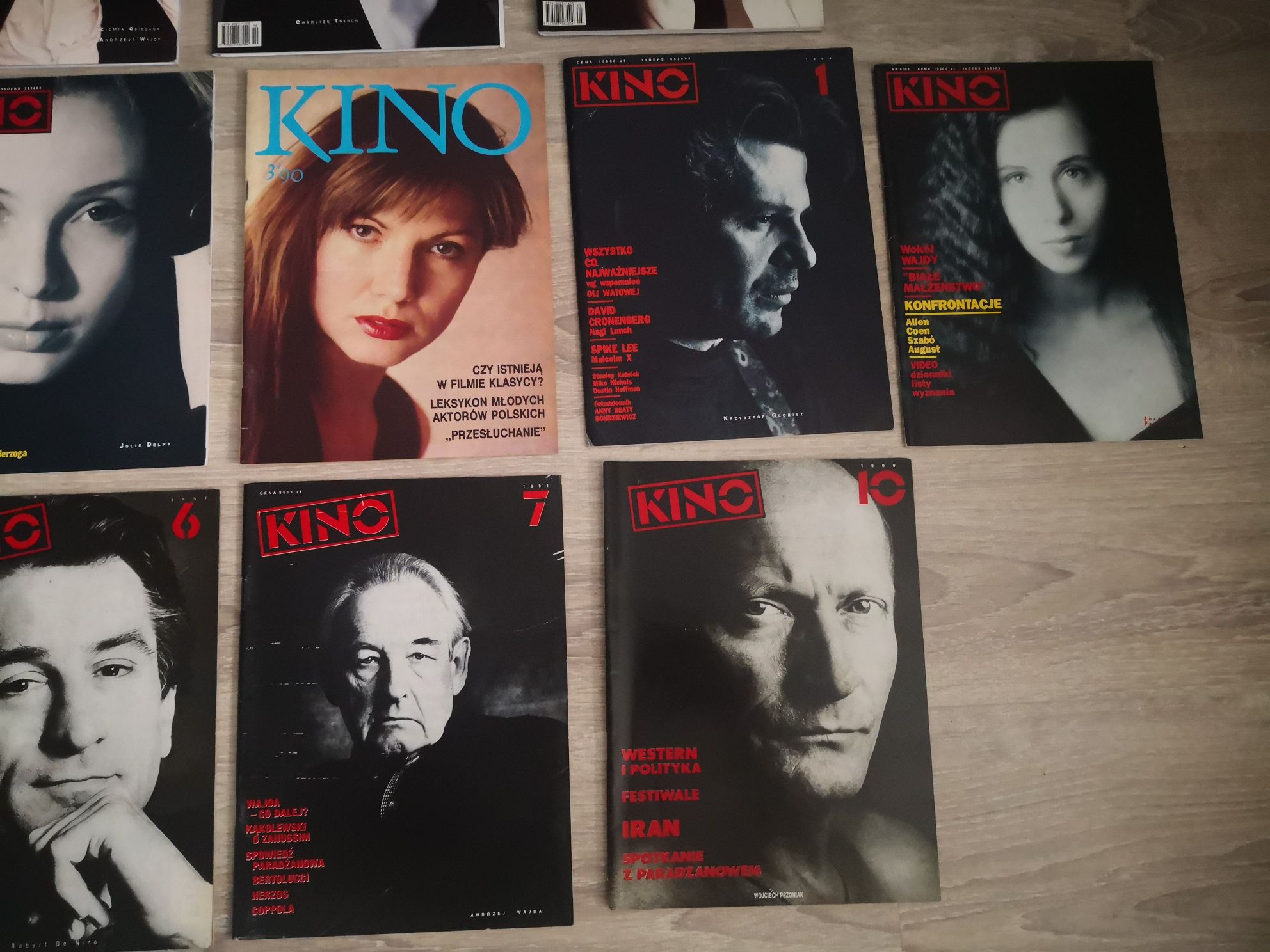 Miesięcznik KINO : 16 numerów z lat 1990 - 2001