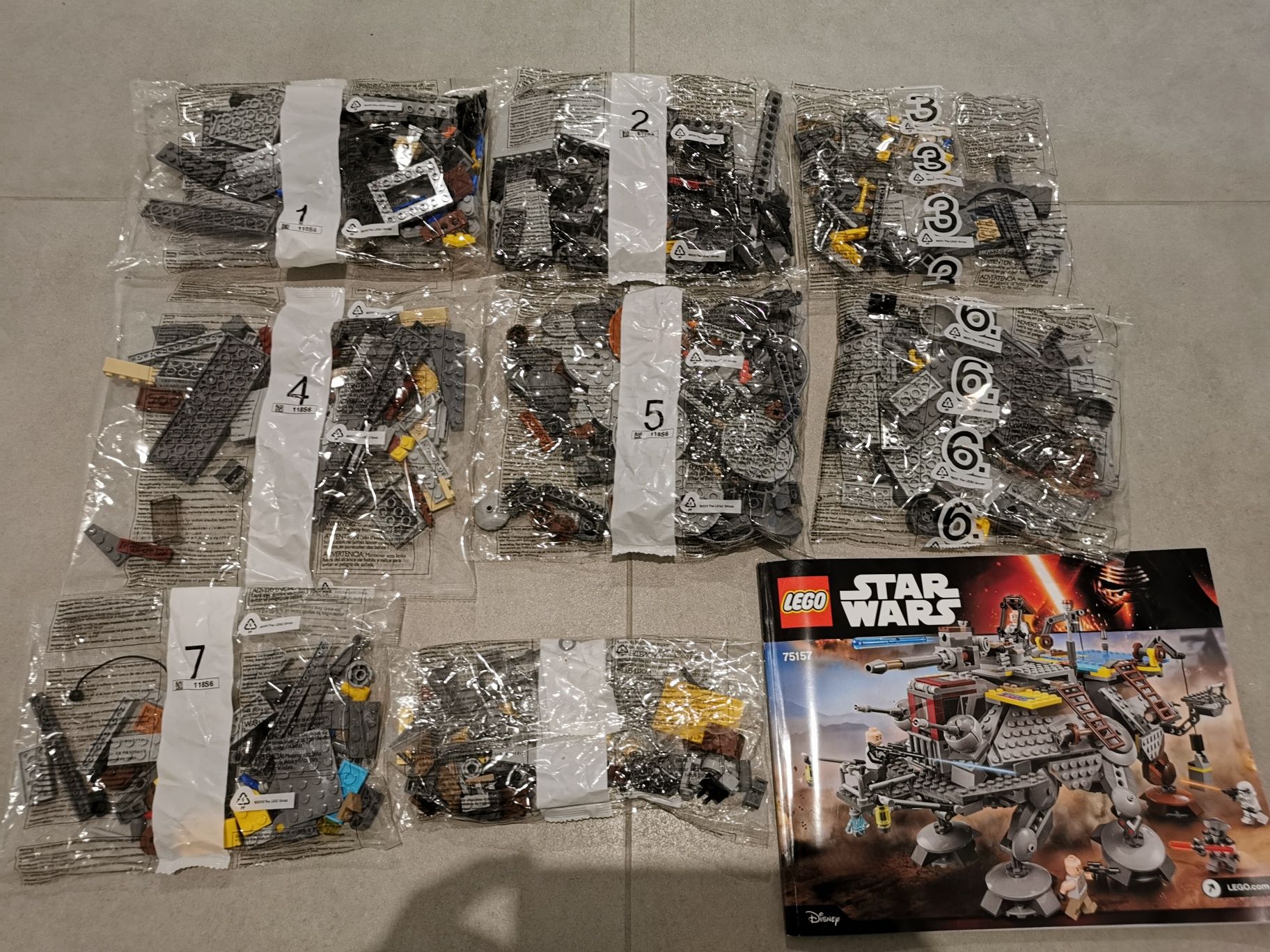LEGO Star Wars 75157 AT-TE kapitana Rexa