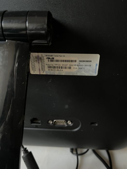 POS máquina registadora ASUS+teclado+caixa registadora+impressora