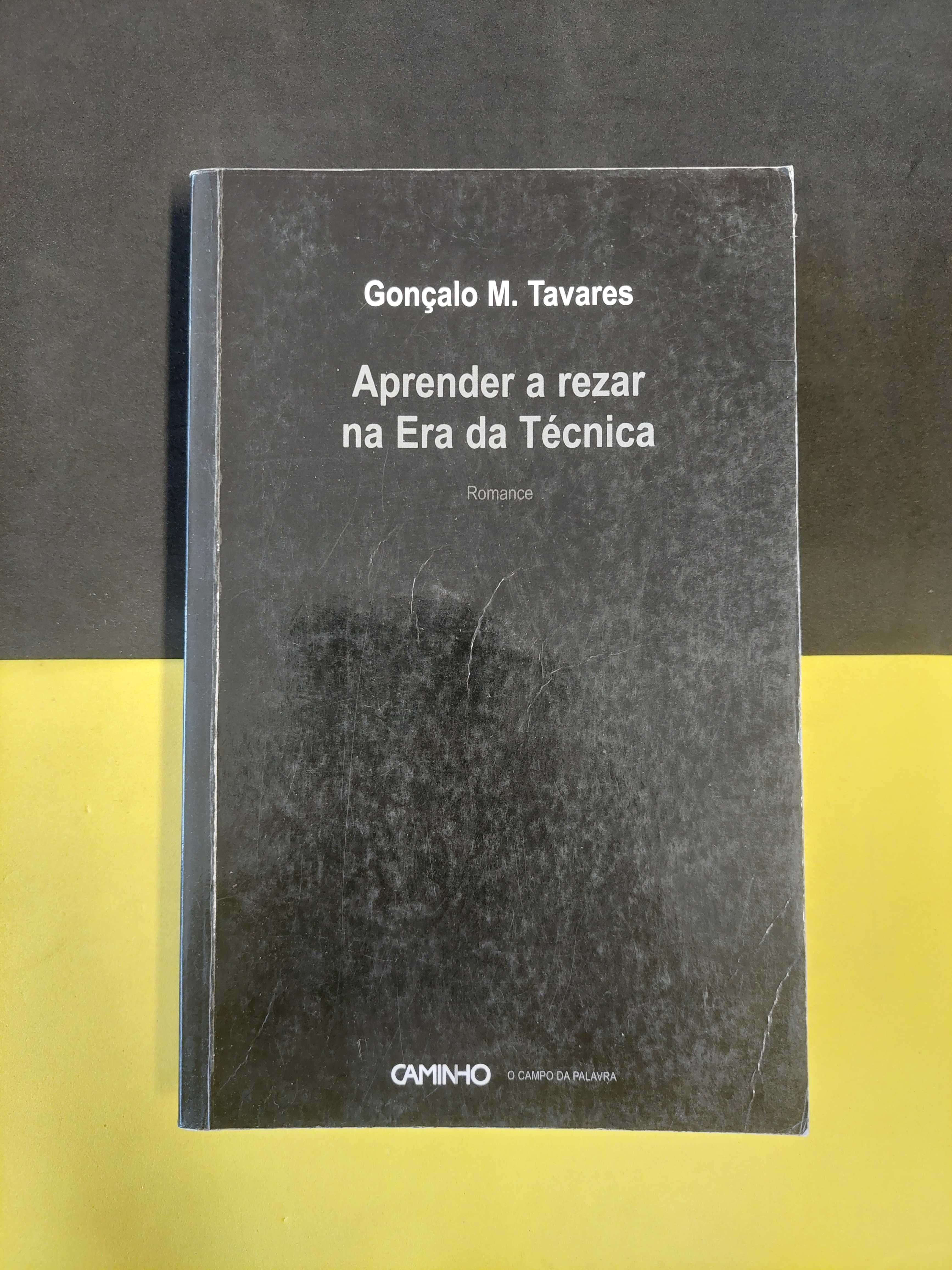 Gonçalo M. Tavares - Aprender a rezar na era da técnica